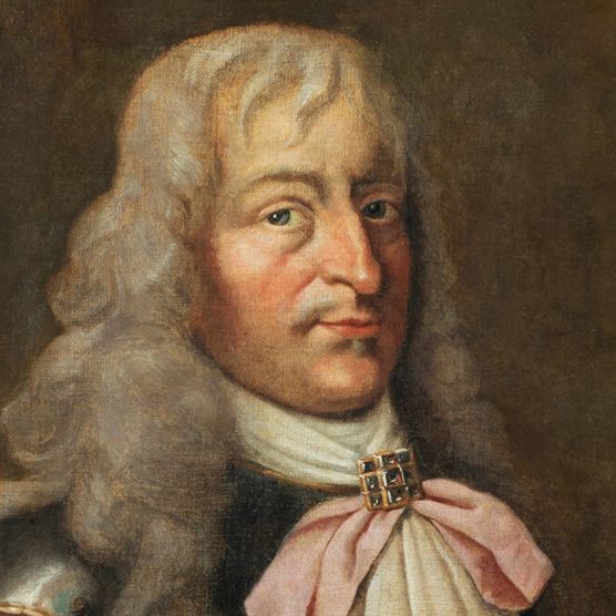 Das Gemälde von Wilhelm Wirich von Daun-Falkenstein hängt im Schloß Broich.