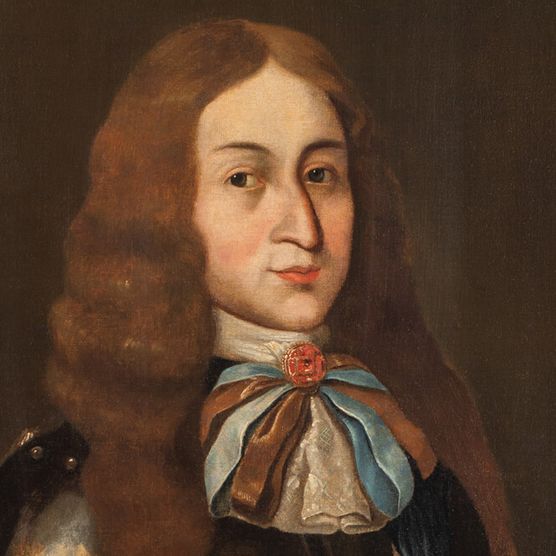 Das Gemälde von Carl Alexander von Daun-Falkenstein hängt im Schloß Broich.