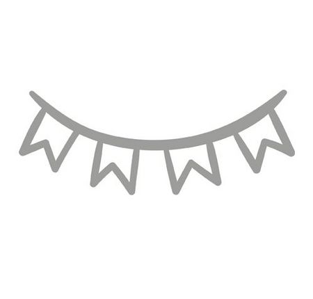 Illustration im gezeichneten Stil: Deko